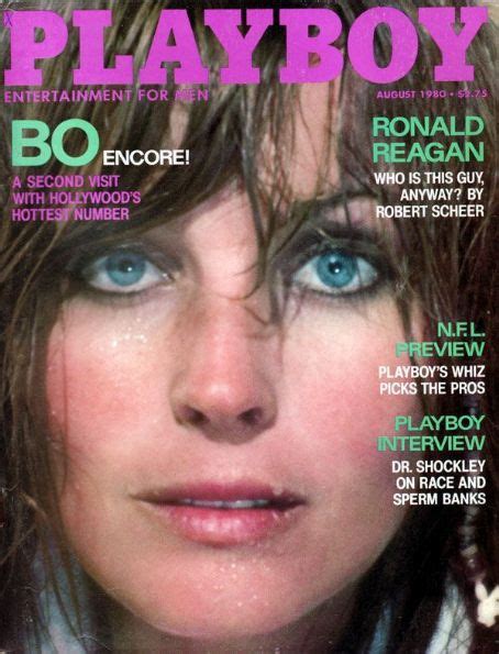 bo derek nu|My OFFICIAL 1980 Playboy Magazine Review Featuring Bo Derek.